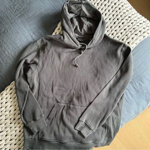 Navy KITH Waffled Hoodie